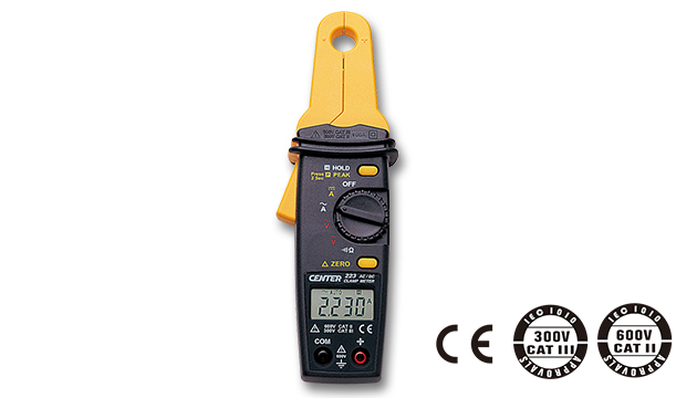 CENTER 223_ AC/DC Clamp Meter (Mini Size, High Resolution) 1