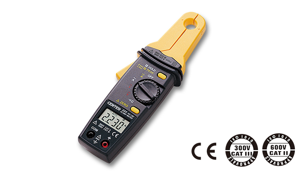 CENTER 223_ AC/DC Clamp Meter (Mini Size, High Resolution) 2