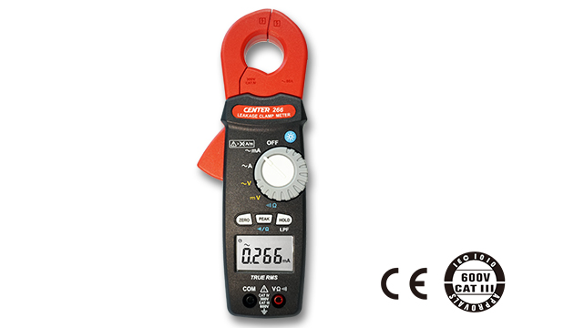 CENTER 266_ TRMS AC Leakage Clamp Meter (0.001mA) 1