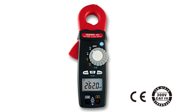 CENTER 262_ TRMS Milli-Amp AC/DC Clamp Meter (0.1mA