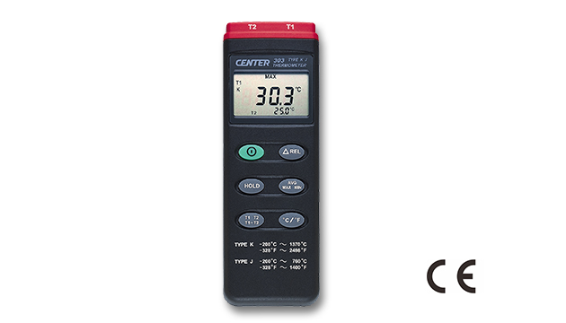 CENTER 303_ Dual Input Thermometer (K/J Type) 1