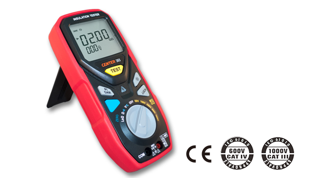 CENTER 366_ Insulation Tester (IEC 1000V CAT III) 2
