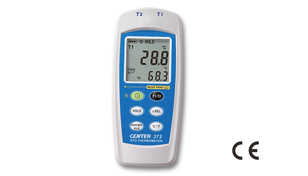 CENTER 372_ Dual Input RTD Thermometer (Water Proof) 1